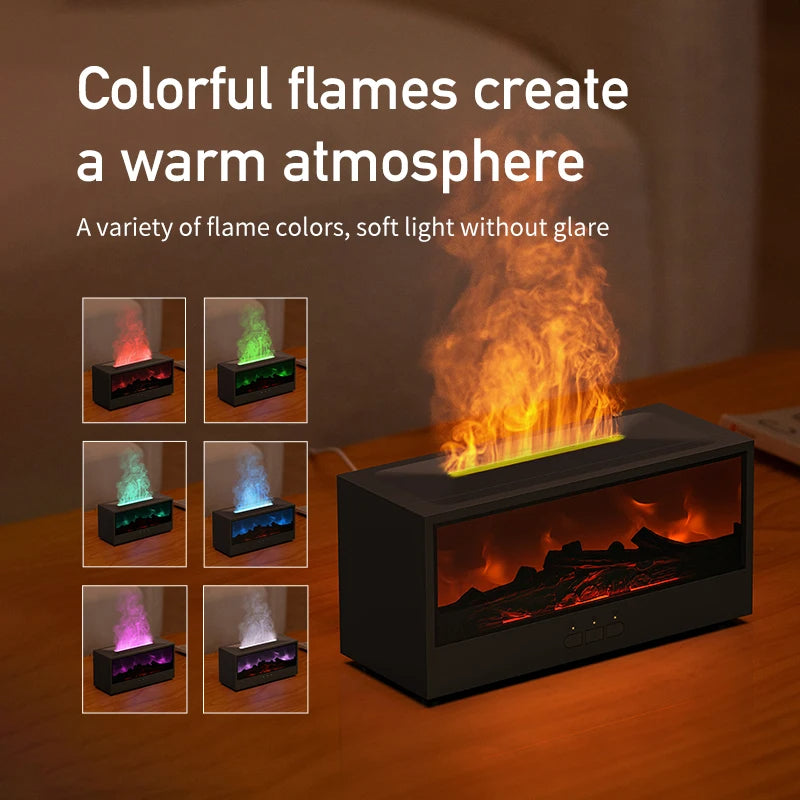 Colorful Flame Aroma Diffuser