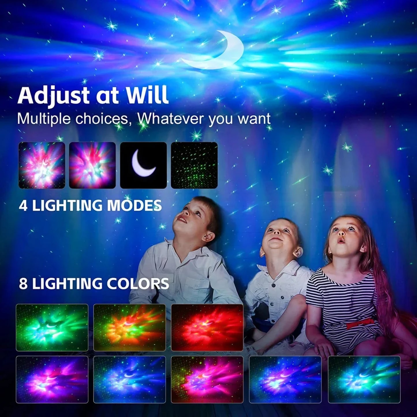 Projecrtor For Kids! Astronaut Aurora Projector