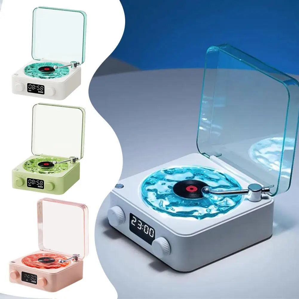 Wave Vinyl Record Player with Bluetooth Speaker